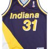 1991-97 INDIANA PACERS MILLER #31 CHAMPION JERSEY (AWAY) L 5 1991 97PacersMiller 31ChampionEUAway Front