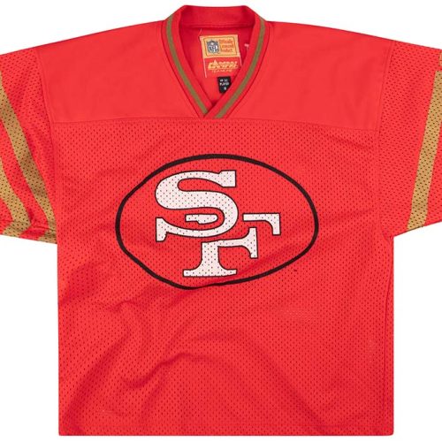 1991 SAN FRANCISCO 49ERS #16 CAMPRI TEAMLINE JERSEY L