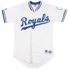1992 KANSAS CITY ROYALS AUTHENTIC RUSSELL ATHLETIC JERSEY (HOME) S 2 1992 royals russell auth. home front