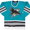1995-97 SAN JOSE SHARKS STARTER JERSEY (AWAY) XL 2 1995 97 sharks starter away front f801e801 5954 4b99 ab19 244007d36dc6