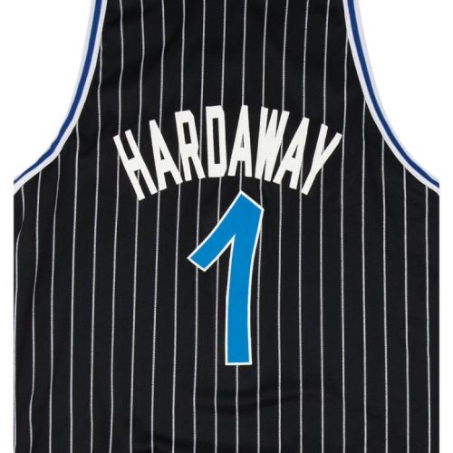 1995-98 ORLANDO MAGIC HARDAWAY #1 CHAMPION JERSEY (REVERSIBLE) M 7 1995 98MagicHardaway 1ChampionUSAReverse Back
