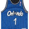 1995-98 ORLANDO MAGIC HARDAWAY #1 CHAMPION JERSEY (REVERSIBLE) M 5 1995 98MagicHardaway 1ChampionUSA Front