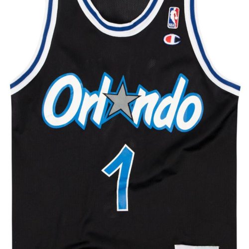 1995-98 ORLANDO MAGIC HARDAWAY #1 CHAMPION JERSEY (ALTERNATE) XXL
