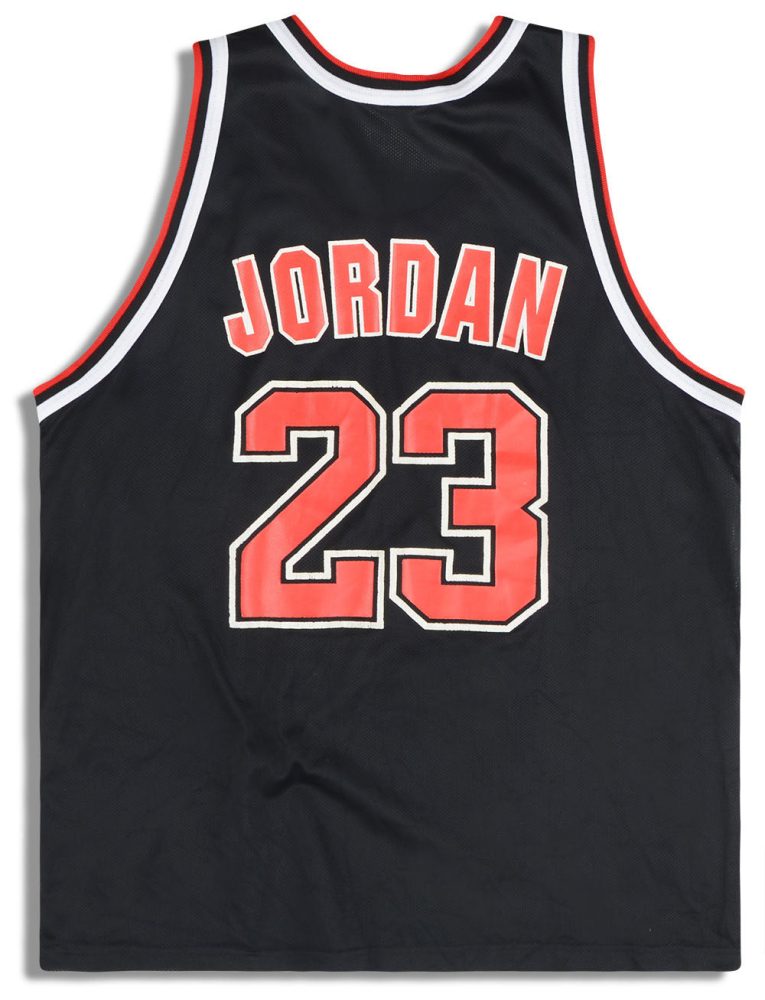 1996-97 CHICAGO BULLS JORDAN #23 CHAMPION JERSEY (ALTERNATE) Y 2 1996 97 bulls jordan 23 champion alt. back 21 49fe202c e81e 4c2b b5a6 36c02fb52a6b