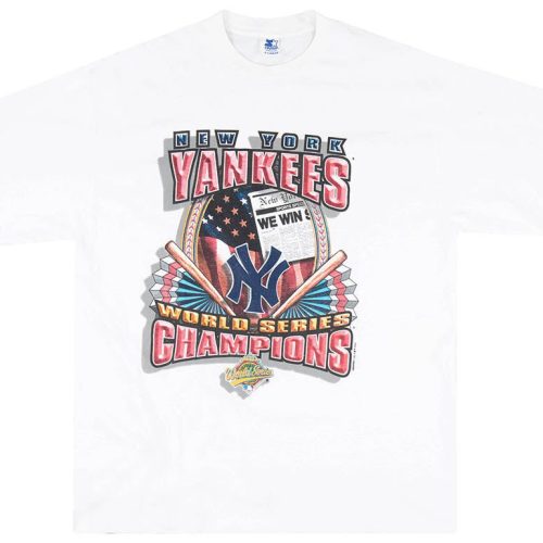 1996 NEW YORK YANKEES WORLD SERIES CHAMPIONS STARTER TEE XL