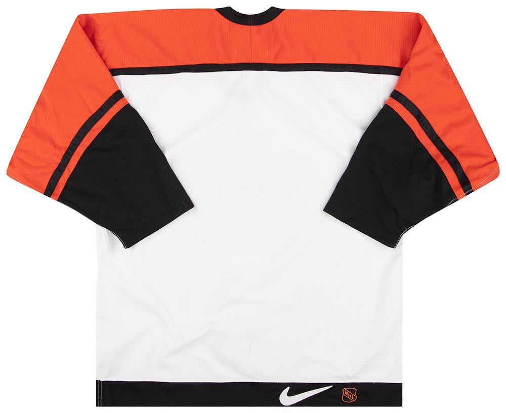 1997-99 PHILADELPHIA FLYERS AUTHENTIC NIKE JERSEY (HOME) L 2 1997 01 flyers auth nike home back