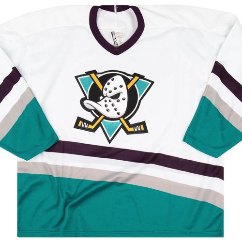 1997-98 ANAHEIM DUCKS BAUER JERSEY (HOME) XXL