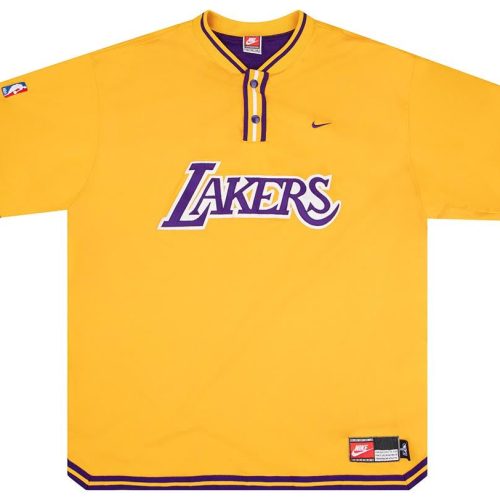 1997-98 AUTHENTIC LA LAKERS NIKE SHOOTING SHIRT XL