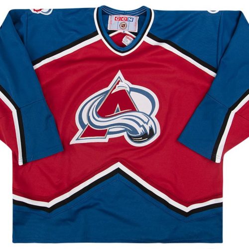 1997-99 COLORADO AVALANCHE CCM JERSEY (AWAY) XXL