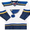 1999-00 ST. LOUIS BLUES PRO PLAYER JERSEY (HOME) L 5 1999 00 blues pro player home front