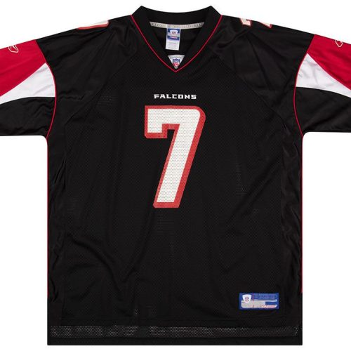 2003-04 ATLANTA FALCONS VICK #7 REEBOK ON FIELD JERSEY (HOME) XXL