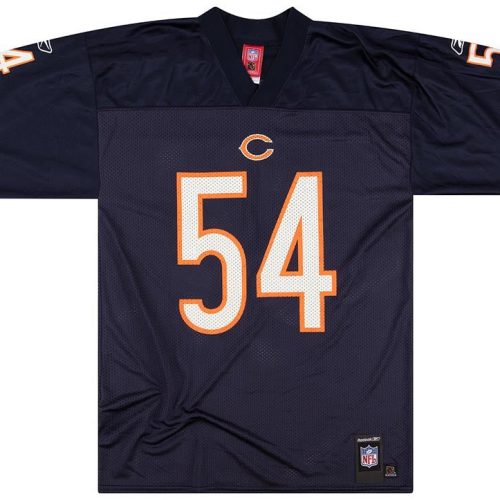 2005-06 CHICAGO BEARS URLACHER #54 REEBOK REPLICA JERSEY (HOME) XL