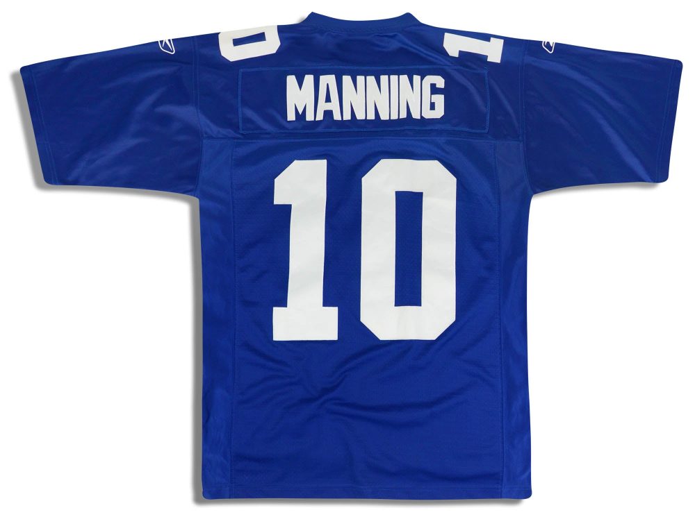 2005-06 NEW YORK GIANTS MANNING #10 REEBOK PREMIER JERSEY (HOME) XL 2 2005 06 giants manning 10 reebok premier home back 1 25c01565 34b9 422f 868e 36b0b1aff9d0
