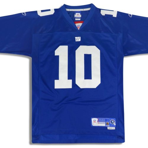 2005-06 NEW YORK GIANTS MANNING #10 REEBOK PREMIER JERSEY (HOME) XL