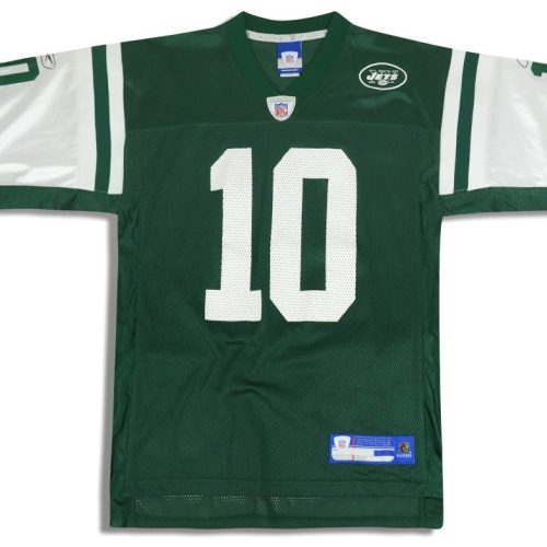 2005-06 NEW YORK JETS PENNINGTON #10 REEBOK ON FIELD JERSEY (HOME) M