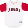 2005-08 LA ANGELS MAJESTIC JERSEY (ALTERNATE) L 3 2005 08 la angels majestic alt. front