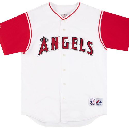 2005-08 LA ANGELS MAJESTIC JERSEY (ALTERNATE) L