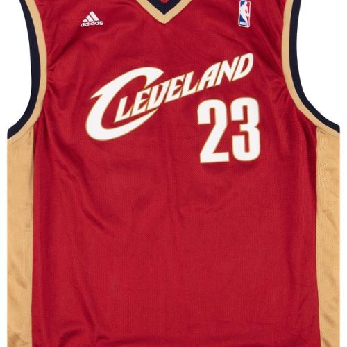 2006-10 CLEVELAND CAVALIERS JAMES #23 ADIDAS JERSEY (AWAY) Y