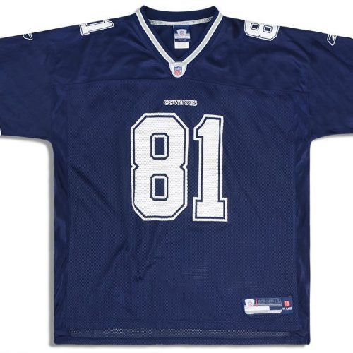 2007 DALLAS COWBOYS OWENS #81 REEBOK ON FIELD JERSEY (HOME) M