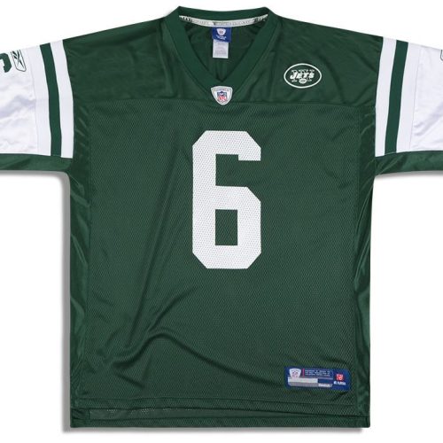 2009-11 NEW YORK JETS SANCHEZ #6 REEBOK ON FIELD JERSEY (HOME) Y