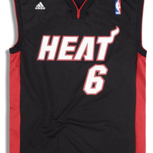 2010-12 MIAMI HEAT JAMES #6 ADIDAS JERSEY (AWAY) L