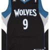 2011-13 MINNESOTA TIMBERWOLVES RUBIO #9 ADIDAS SWINGMAN JERSEY (ALTERNATE) M 5 2011 13TimberwolvesRubio 9AdidasSwingAlt Front