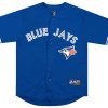 2012-15 TORONTO BLUE JAYS LAWRIE #13 MAJESTIC JERSEY (ALTERNATE) L 5 2012 15 blue jays lawrie 13 majestic alt. front