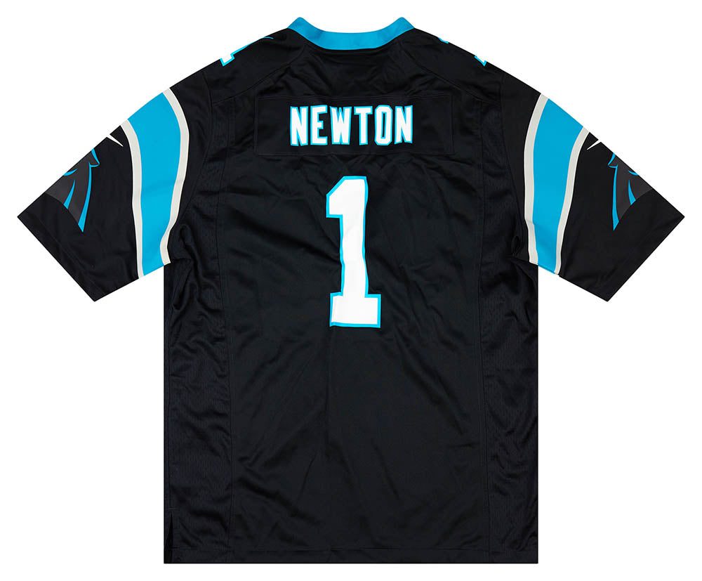 2012-16 CAROLINA PANTHERS NEWTON #1 NIKE GAME JERSEY (HOME) S 2 2012 16PanthersNewton 1NikeGameHome Back 02e4d113 ed32 4796 9a7b 11141b1cfd4f