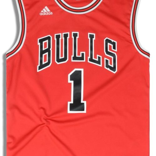 2014-16 CHICAGO BULLS ROSE #1 ADIDAS JERSEY (AWAY) XS