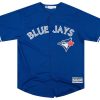 2015-19 TORONTO BLUE JAYS PILLAR #11 MAJESTIC COOL BASE JERSEY (ALTERNATE) L 2 2015 19BlueJaysPillar 11MajesticCBAlt. Front