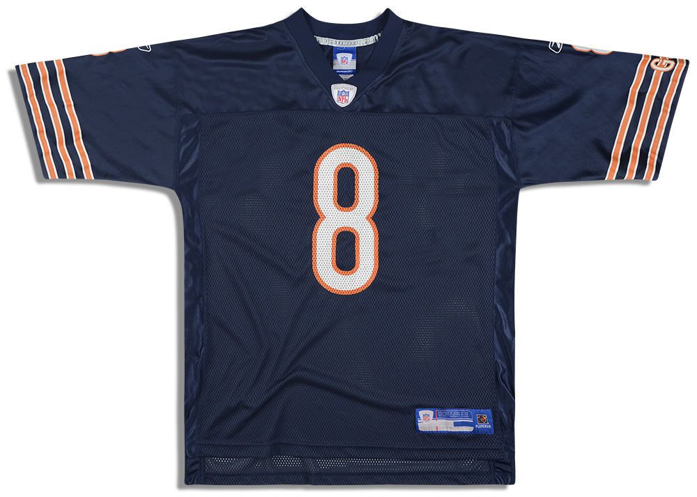 2005-06 CHICAGO BEARS GROSSMAN #8 REEBOK ON FIELD JERSEY (HOME) L 1 21 07 2020jd0599 47f7b9fd 31a3 43a6 a396 b7aa25e31301