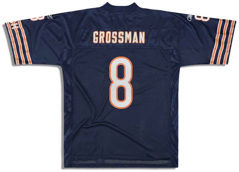 2005-06 CHICAGO BEARS GROSSMAN #8 REEBOK ON FIELD JERSEY (HOME) L 2 21 07 2020jd0600 ae731b89 f73f 447b 9fbe 13340893d904