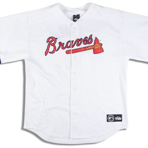 2005-09 ATLANTA BRAVES C. JONES #10 MAJESTIC REPLICA JERSEY (HOME) XXL