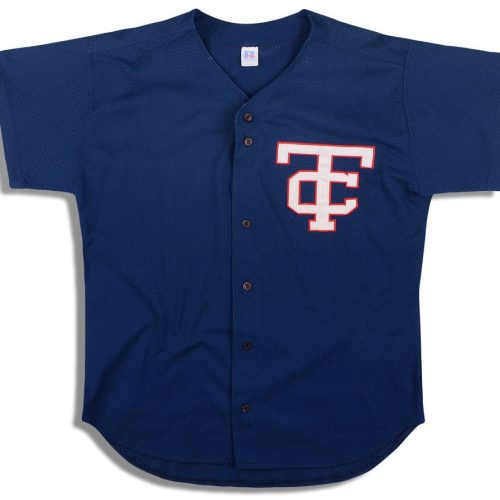 1991-93 MINNESOTA TWINS PAGLIARULO #13 AUTHENTIC RUSSELL ATHLETIC PRACTICE JERSEY XL