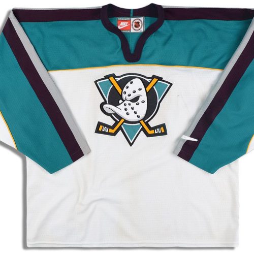 1997-99 ANAHEIM DUCKS NIKE JERSEY (ALTERNATE) L