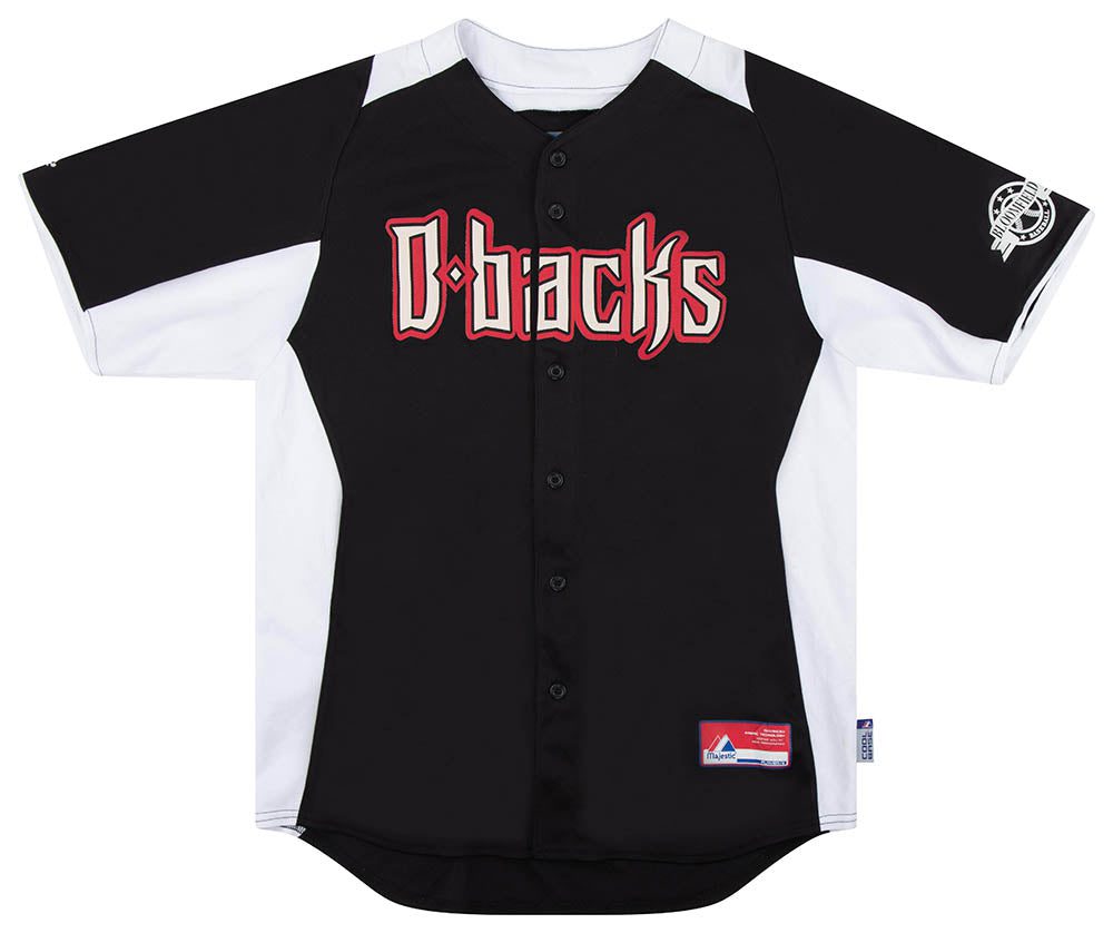 2010 ARIZONA DIAMONDBACKS #12 MAJESTIC TRAINING JERSEY L 1 ADBTR1001Front
