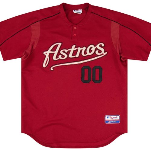 2003-06 HOUSTON ASTROS #00 AUTHENTIC MAJESTIC TRAINING JERSEY XL