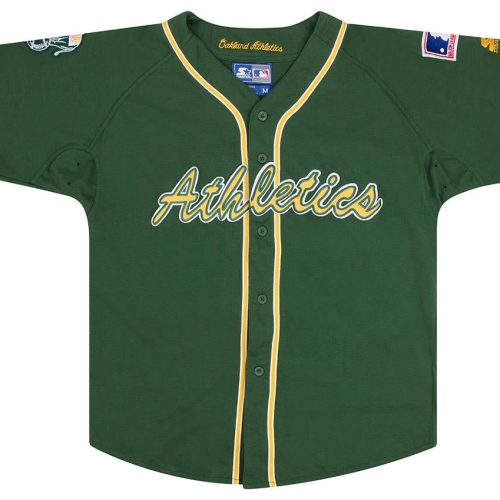 1990's OAKLAND ATHLETICS STARTER JERSEY TEE M