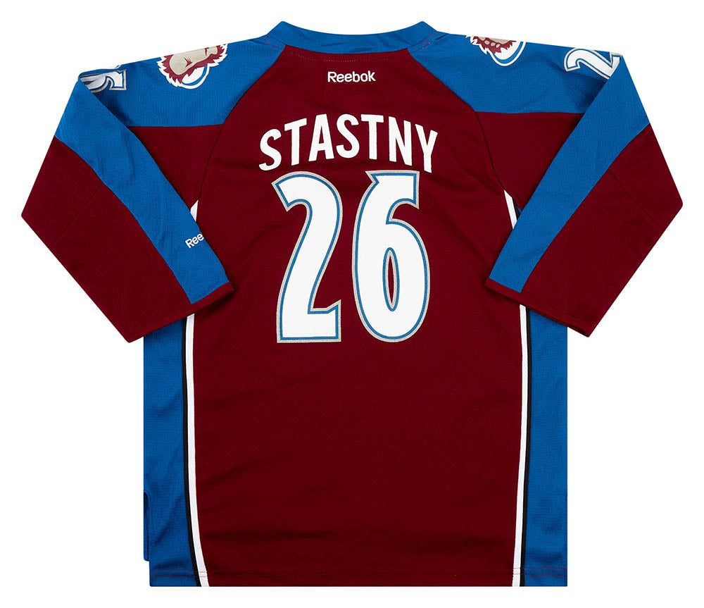 2011-14 COLORADO AVALANCHE STASTNY #26 REEBOK REPLICA JERSEY (HOME) Y 2 AVAH1102Back