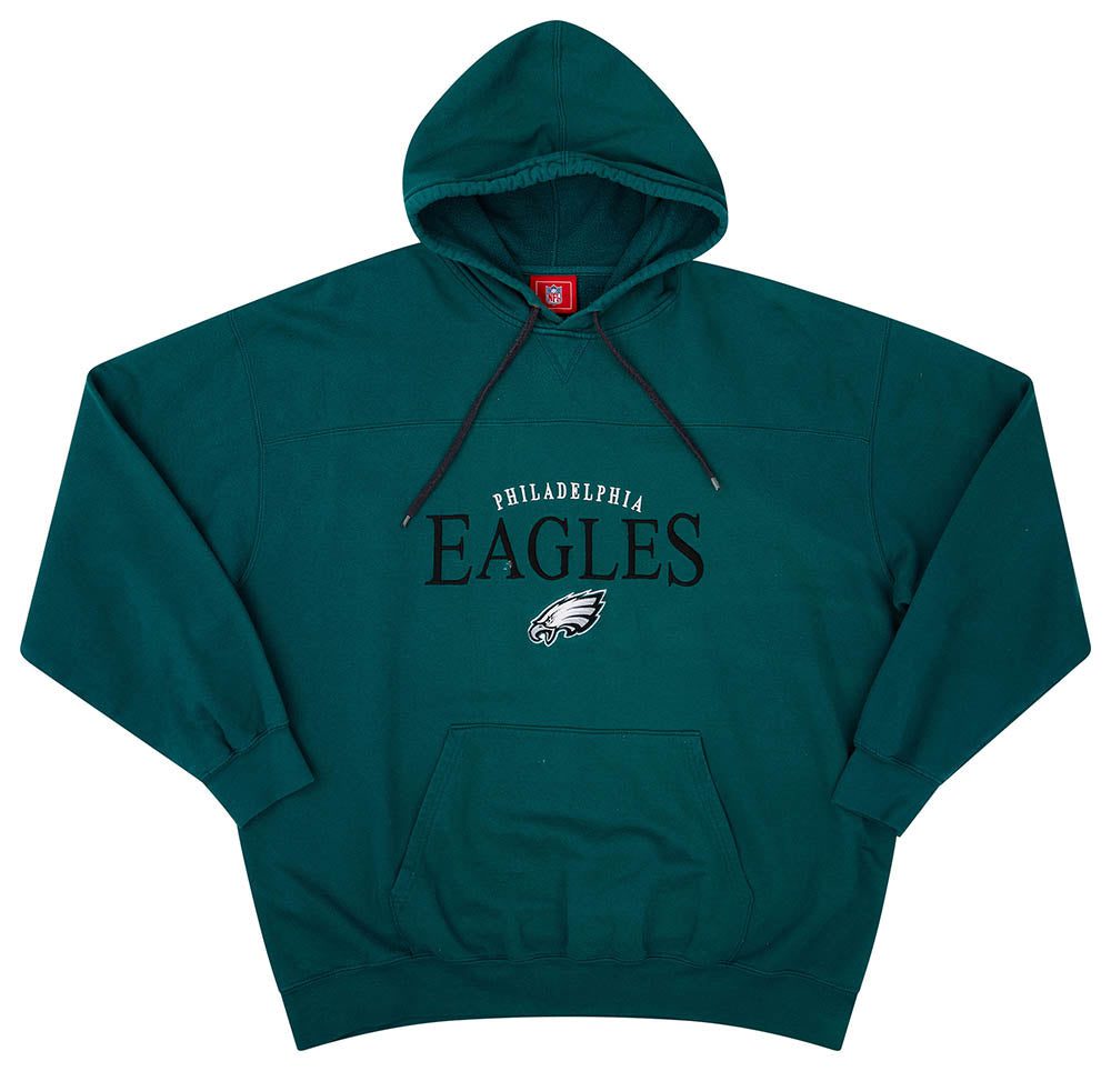 2000's PHILADELPHIA EAGLES NFL HOODED SWEAT TOP XL 1 AmericanSportsJackets 196