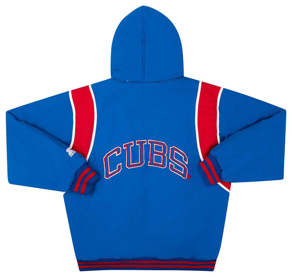 1990’s CHICAGO CUBS STARTER HOODED COAT XL 2 AmericanSportsJackets 209