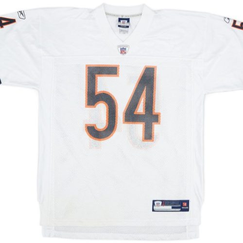 2007 CHICAGO BEARS URLACHER #54 REEBOK ON FIELD JERSEY (AWAY) L