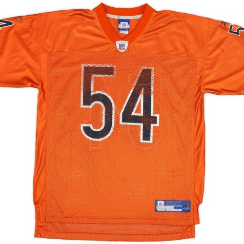 2004 CHICAGO BEARS URLACHER #54 REEBOK ON FIELD JERSEY (ALTERNATE) L