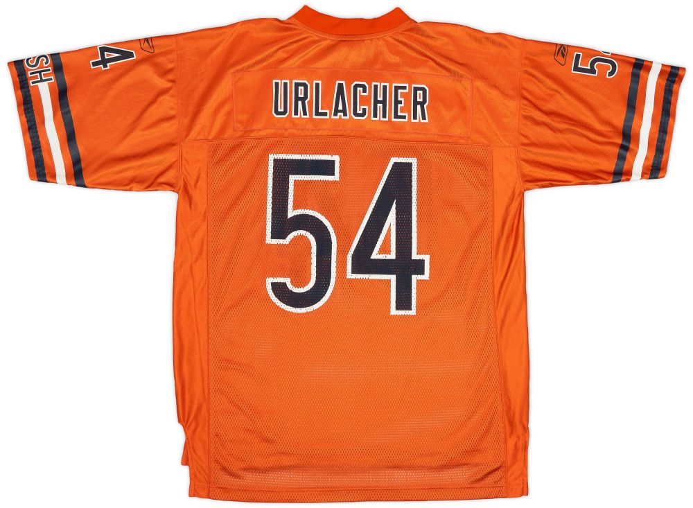 2004 CHICAGO BEARS URLACHER #54 REEBOK ON FIELD JERSEY (ALTERNATE) L 2 BEAT0403 2