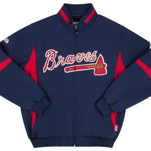2010’s ATLANTA BRAVES MAJESTIC THERMA BASE JACKET XL