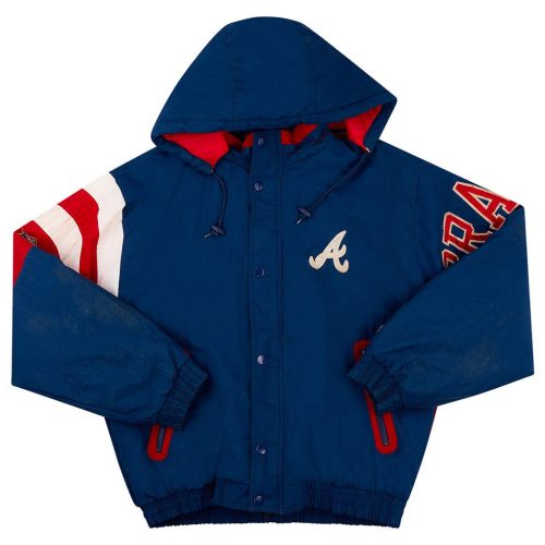 1990’s ATLANTA BRAVES STARTER RAIN COAT L
