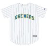 2012-15 MILWAUKEE BREWERS SEGURA #9 MAJESTIC COOL BASE JERSEY (HOME) Y 5 BREH1202Front