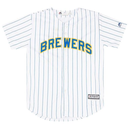 2012-15 MILWAUKEE BREWERS SEGURA #9 MAJESTIC COOL BASE JERSEY (HOME) Y