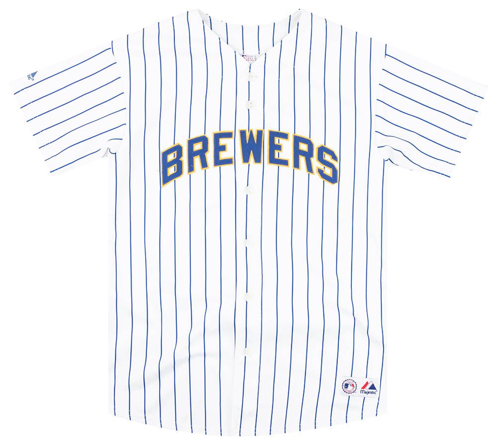 2006-08 MILWAUKEE BREWERS WEEKS #23 MAJESTIC JERSEY (ALTERNATE) Y 1 BRET0601Front