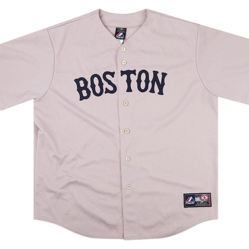 2009-13 BOSTON RED SOX PEDROIA #15 MAJESTIC JERSEY (AWAY) XL
